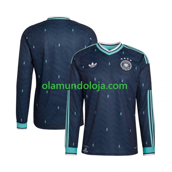 Camisola Alemanha Homem Equipamento Segundo Copa do Mundo 2026 Manga Comprida